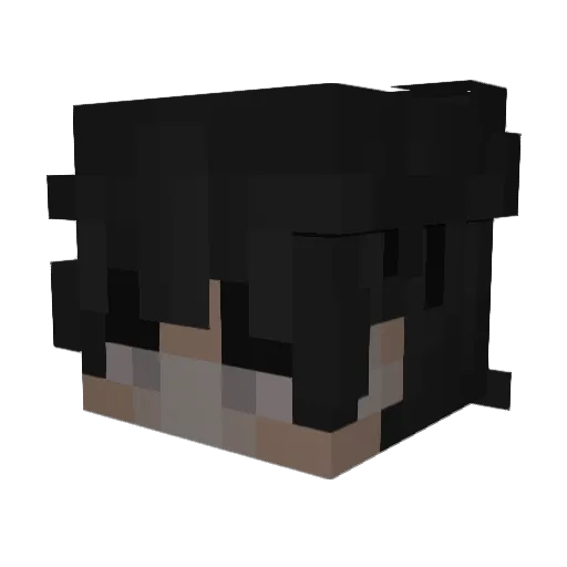 Itz_AsR Minecraft avatar head, 3D render