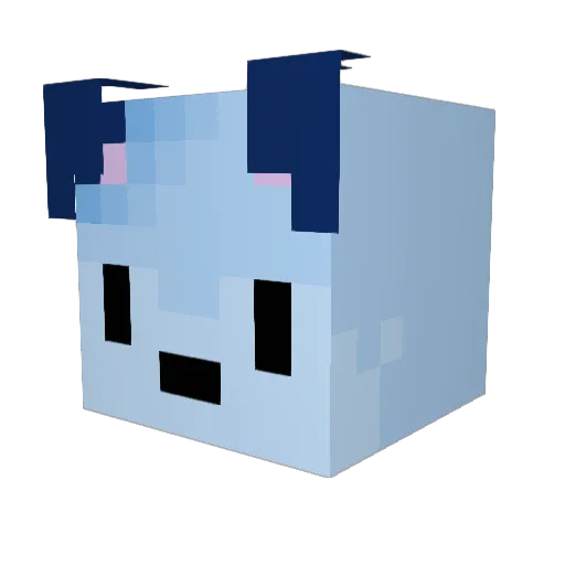 Itz_Beardie Minecraft avatar head, 3D render