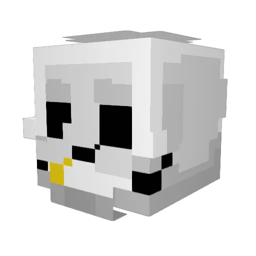 Itz_Camz Minecraft avatar head, 3D render