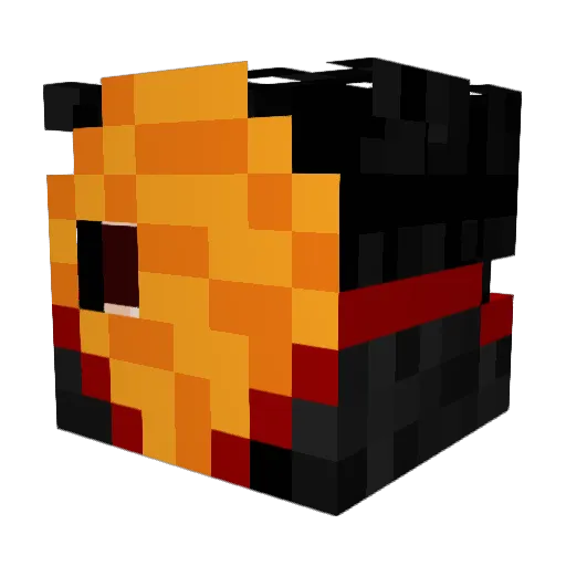 Itz_Chezzy Minecraft avatar head, 3D render