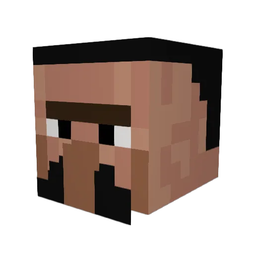 Itz_Dyl Minecraft avatar head, 3D render