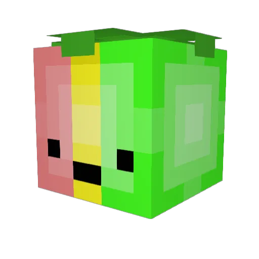 Itz_Estebx Minecraft avatar head, 3D render
