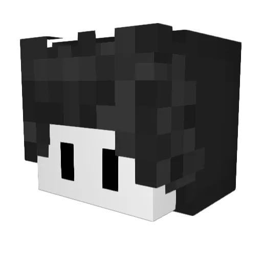 Itz_Gouda Minecraft avatar head, 3D render