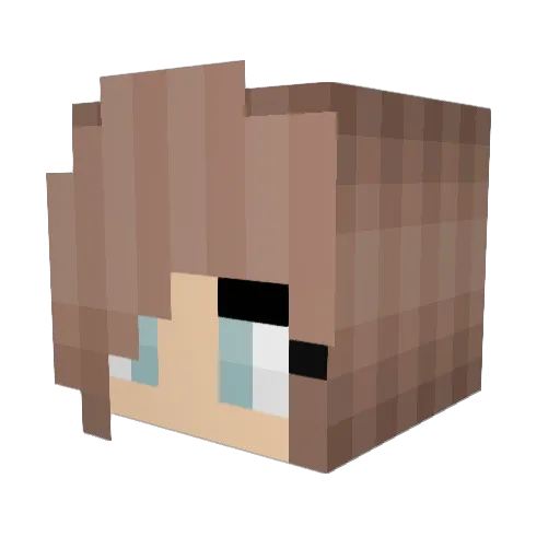 Itz_Harlee1237 Minecraft avatar head, 3D render