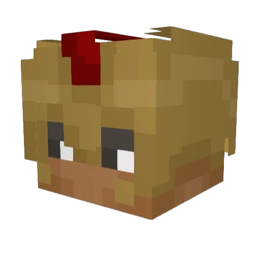 Itz_JAX__ Minecraft avatar head, 3D render