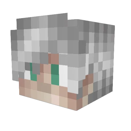 Itz_Kayzer Minecraft avatar head, 3D render