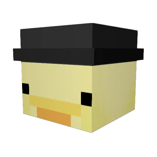 Itz_L0st Minecraft avatar head, 3D render