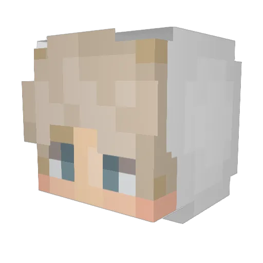Itz_M0rtix Minecraft avatar head, 3D render