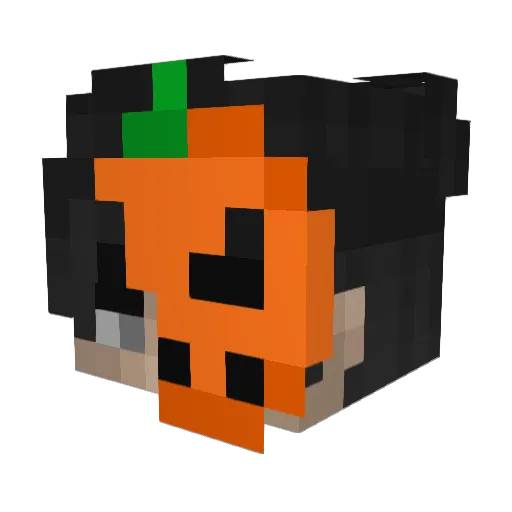 Itz_Mitko Minecraft avatar head, 3D render