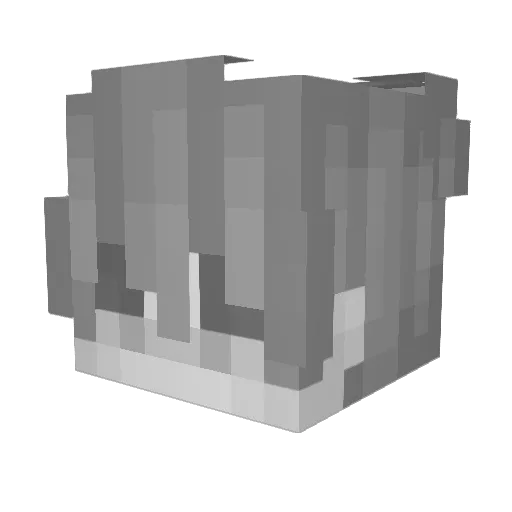 Itz_Nexorek_30 Minecraft avatar head, 3D render