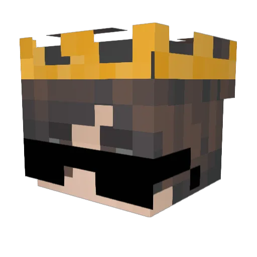 Itz_Scyth Minecraft avatar head, 3D render