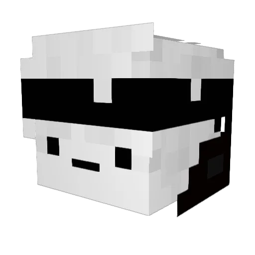 Itz_Superior Minecraft avatar head, 3D render