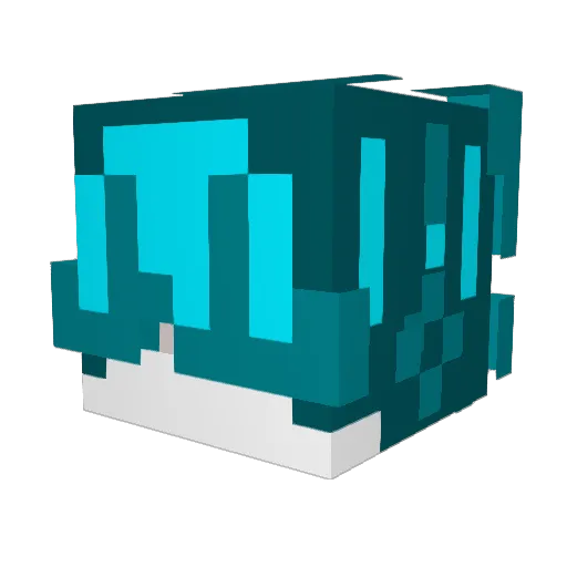 Itz_Trivox Minecraft avatar head, 3D render