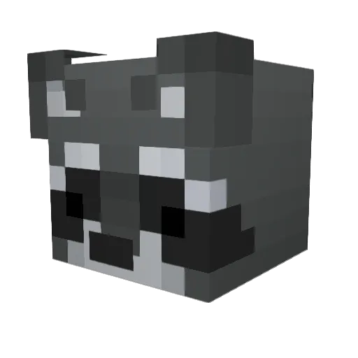 Itz_Trix Minecraft avatar head, 3D render