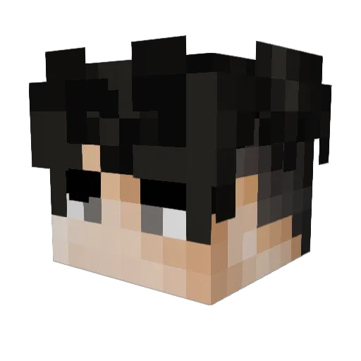 Itz_Ya_Boi Minecraft avatar head, 3D render