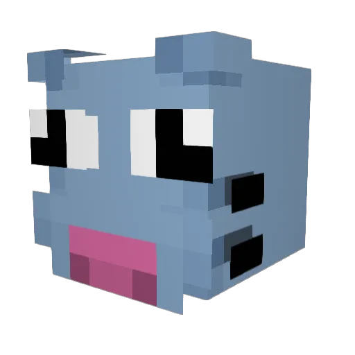 Itz_YellowMellow Minecraft avatar head, 3D render