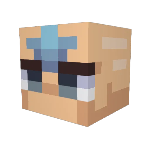 Itz__Hydra Minecraft avatar head, 3D render