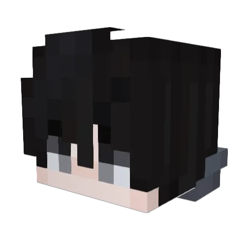 Itz_goten_ Minecraft avatar head, 3D render