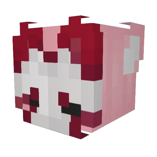 ItzaDogz Minecraft avatar head, 3D render
