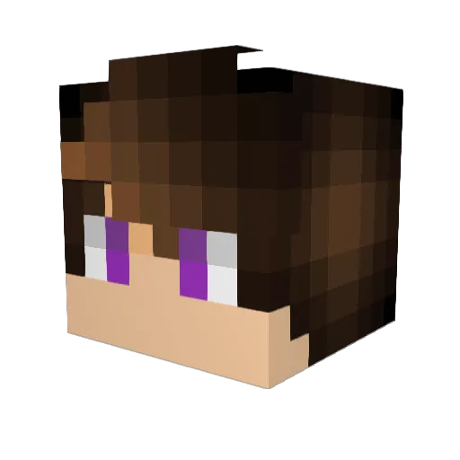 Itzflores03 Minecraft avatar head, 3D render