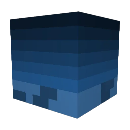 Itzhitmeuppp Minecraft avatar head, 3D render