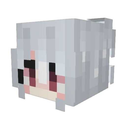 Itzphummiez_ Minecraft avatar head, 3D render