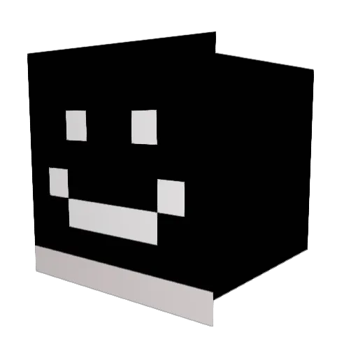Itzspikey Minecraft avatar head, 3D render