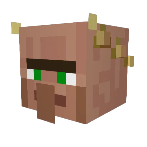 Itzz_Dutchie Minecraft avatar head, 3D render