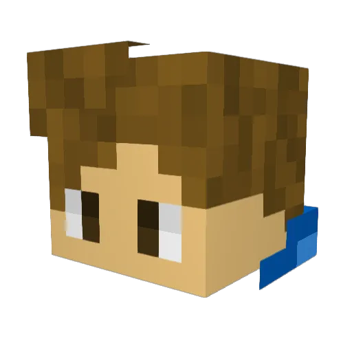 Itzz_Eli7 Minecraft avatar head, 3D render