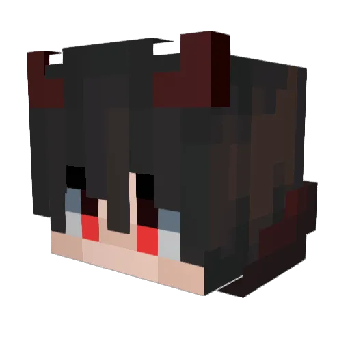 Itzz_OxEn Minecraft avatar head, 3D render