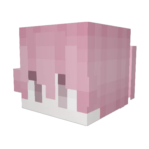 Itzz_Zi0lko Minecraft avatar head, 3D render