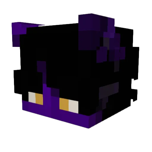 IvGrand Minecraft avatar head, 3D render