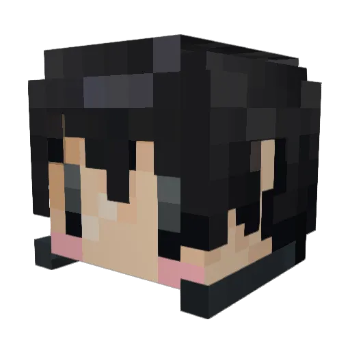 Ivan110214 Minecraft avatar head, 3D render