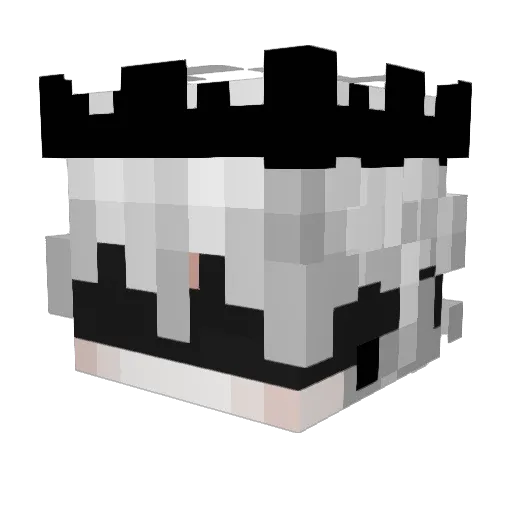 Ivan2006_ Minecraft avatar head, 3D render
