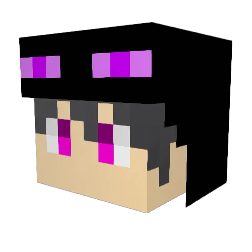 Ivan2403 Minecraft avatar head, 3D render