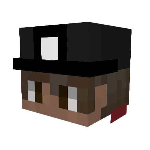 Ivan948 Minecraft avatar head, 3D render