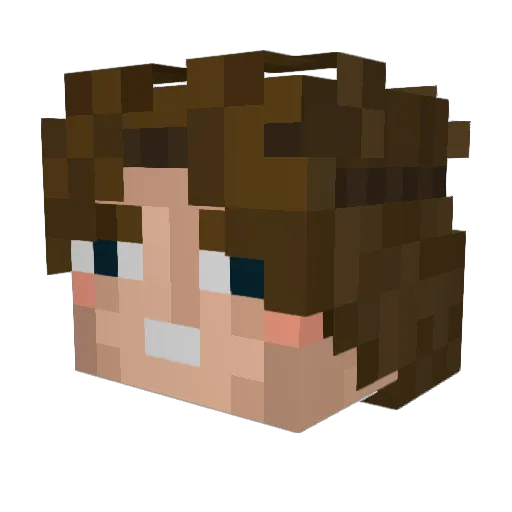 IvanDurak Minecraft avatar head, 3D render