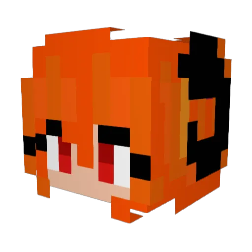 IvanKnapp Minecraft avatar head, 3D render