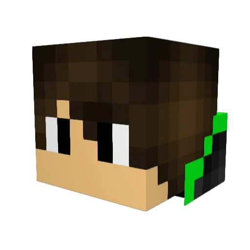 IvanLedezmav Minecraft avatar head, 3D render