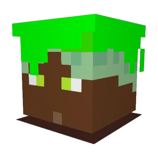 IvanNintendo Minecraft avatar head, 3D render