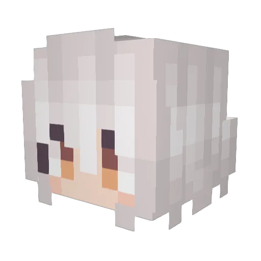 IvanPerseus Minecraft avatar head, 3D render