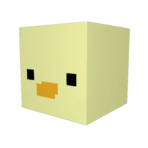 IvanSGD Minecraft avatar head, 3D render