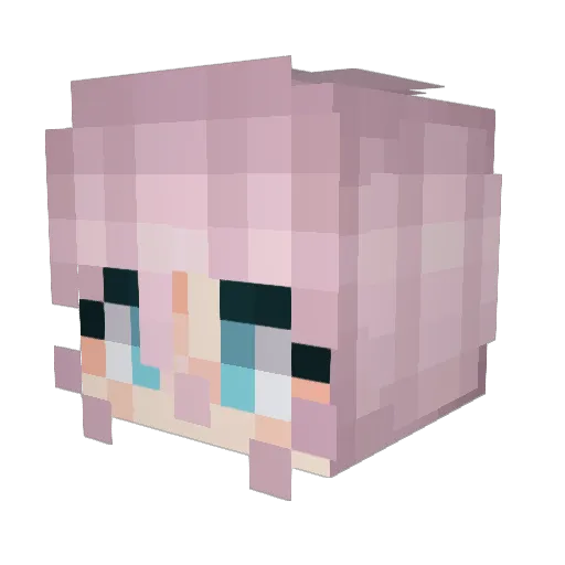 IvanSkivan Minecraft avatar head, 3D render
