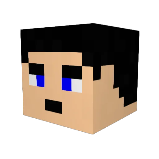 IvanTheSlav Minecraft avatar head, 3D render