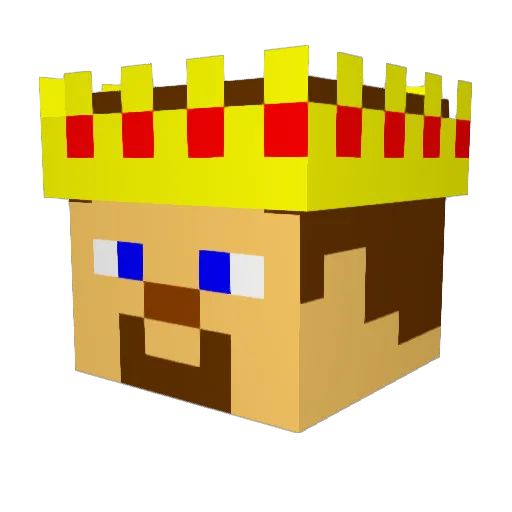 Ivan_Ko Minecraft avatar head, 3D render