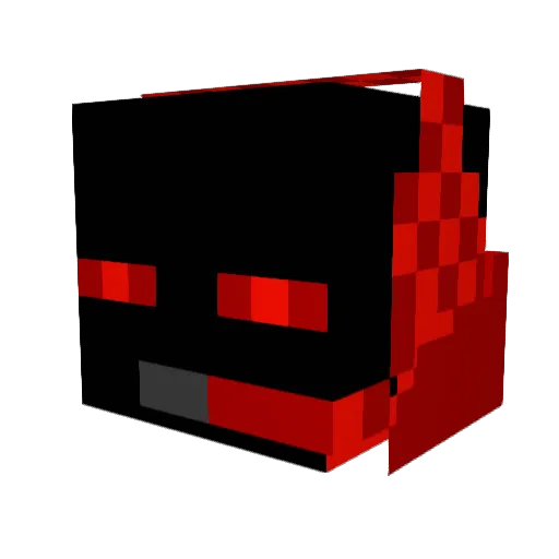 Ivan_Shadow Minecraft avatar head, 3D render
