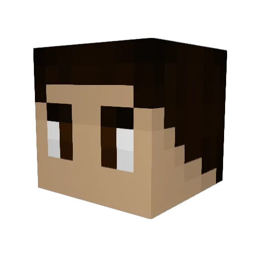 Ivan_the_Epic Minecraft avatar head, 3D render