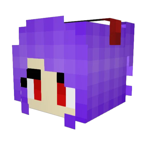 IvanaJT Minecraft avatar head, 3D render