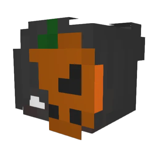 Ivance_ Minecraft avatar head, 3D render