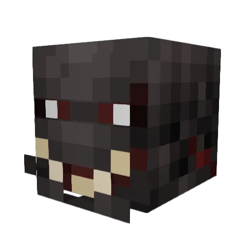 Ivanck Minecraft avatar head, 3D render